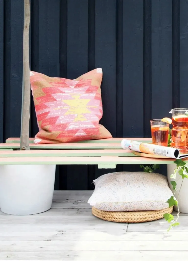 15. 带个性的托盘植物支架