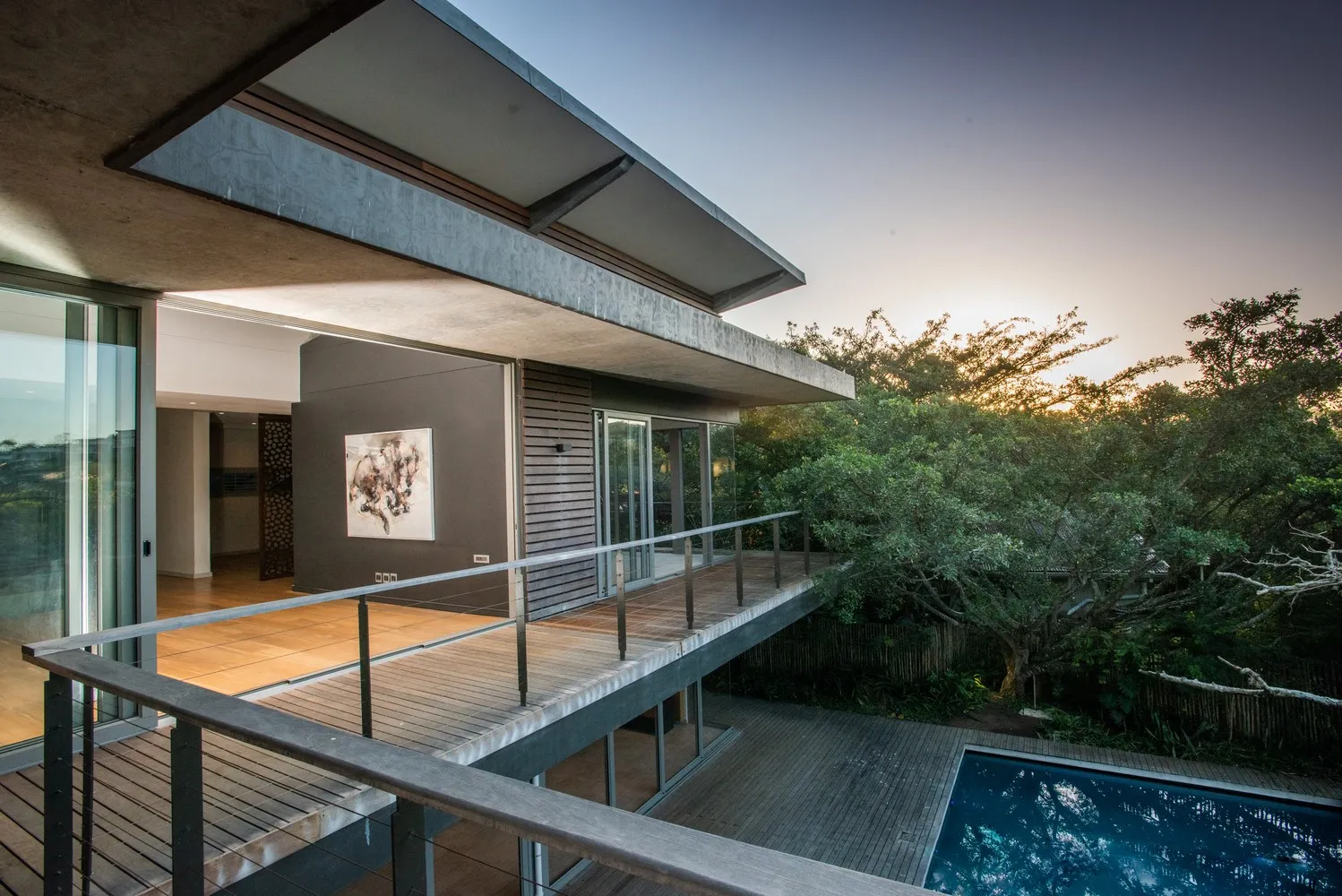 House on Pambata Lane Built by Metropole Architects in Shaka Rock, South Africa