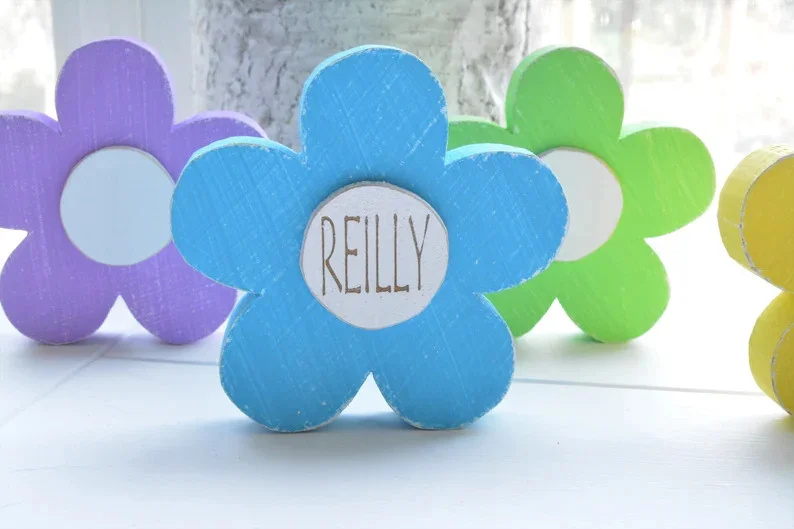 2. Дерев'яний квітка