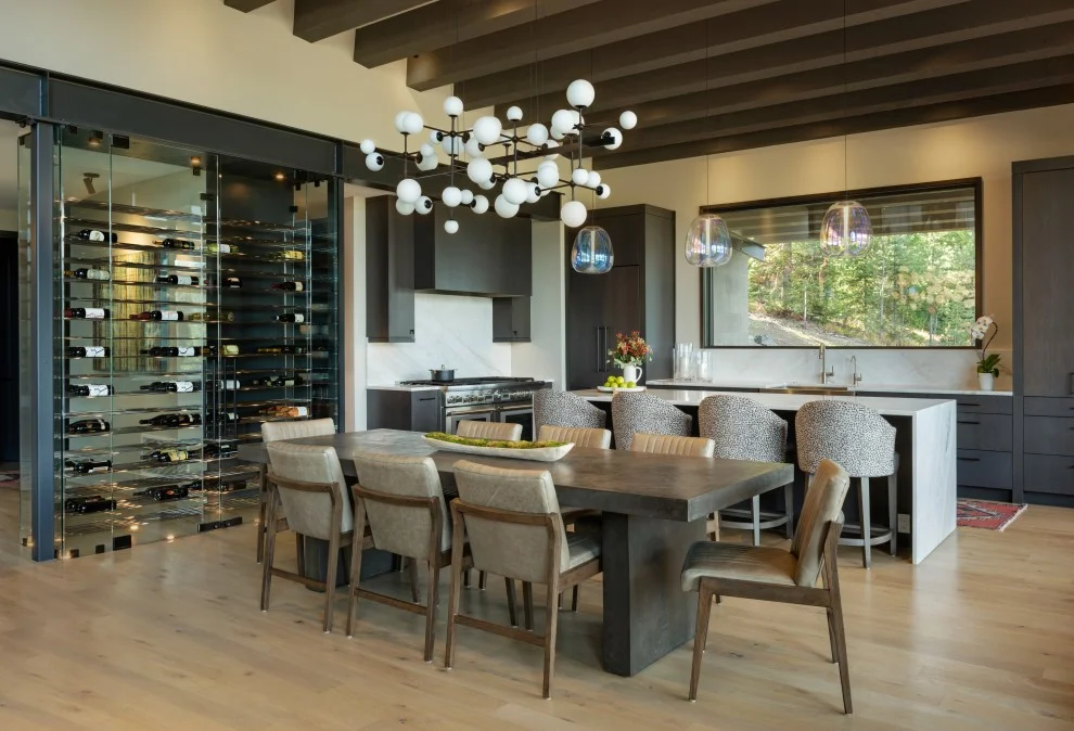 12. Rustic Dining Room