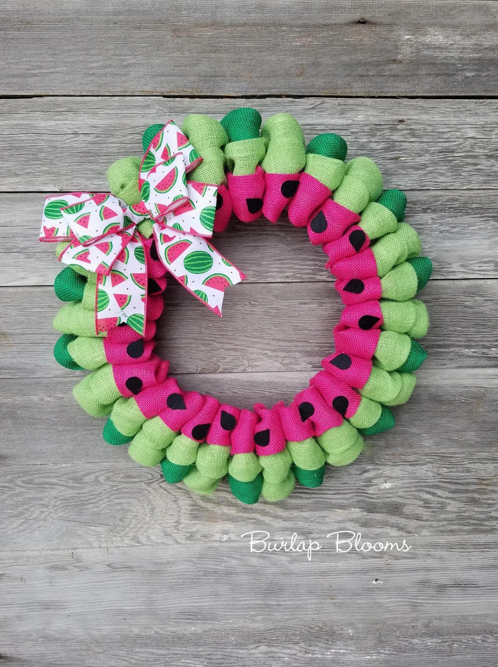 15. 西瓜与天鹅绒花环