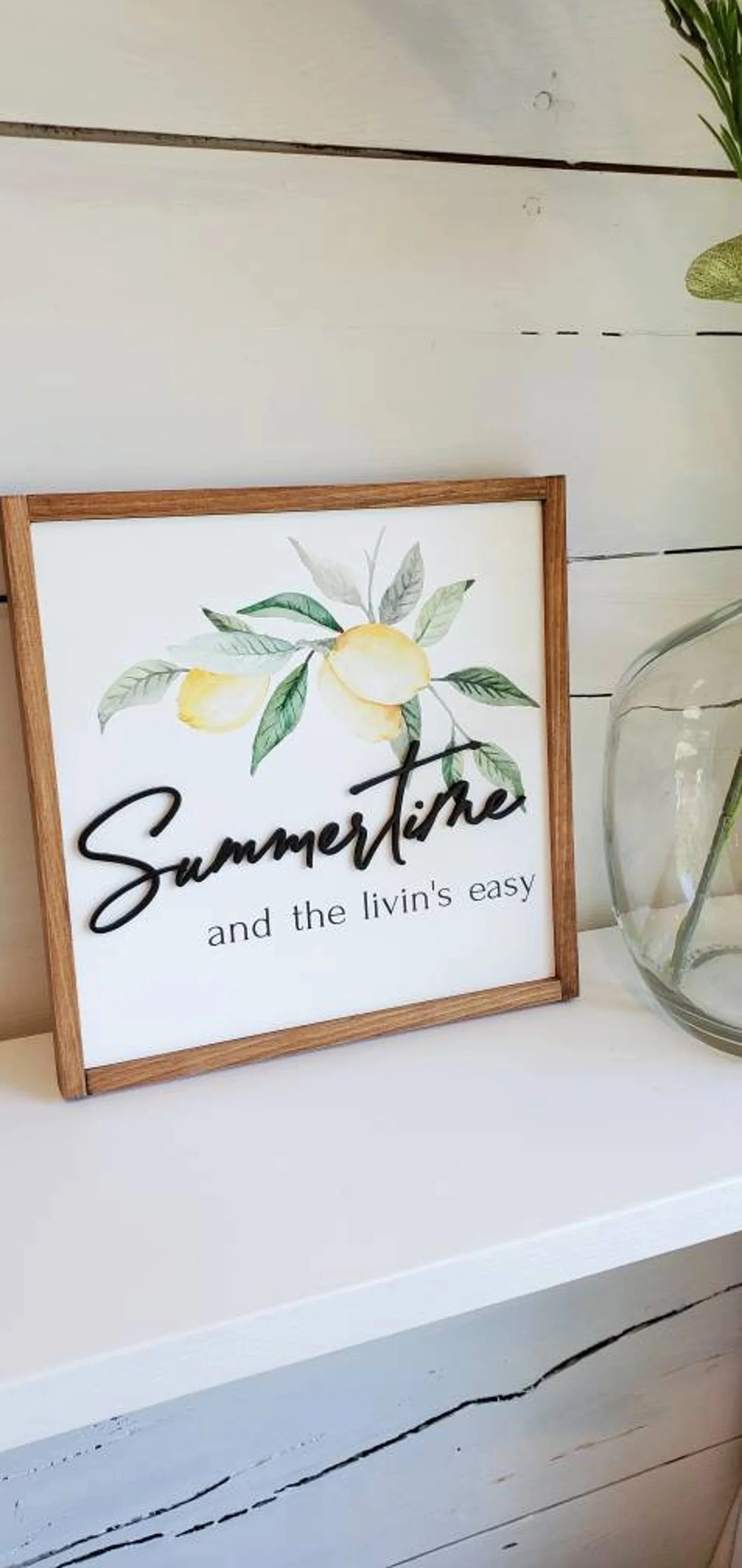 12. Літній дерев'яний знак