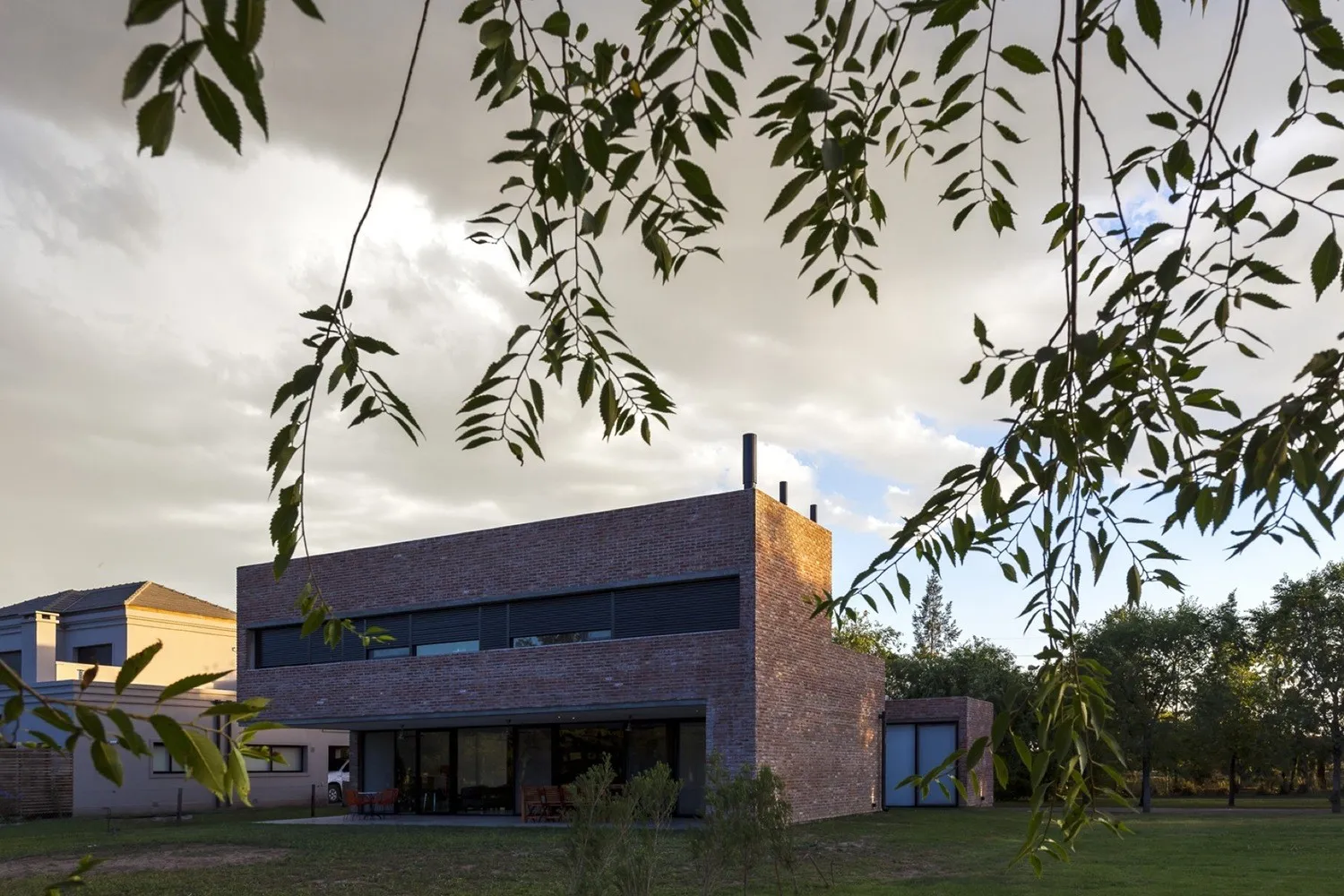 马丁·阿尔瓦拉斯的砖石住宅，阿根廷罗萨里о