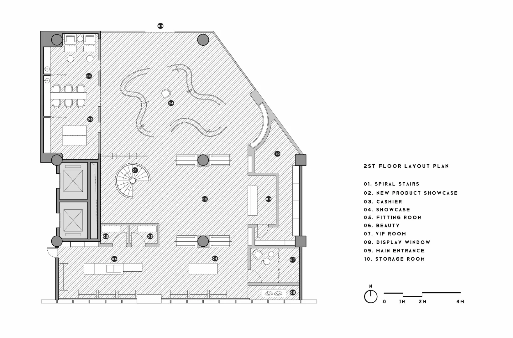 hug x UMA WANG - Nuevo concepto de tienda de joyería de ATMOSPHERE Architects