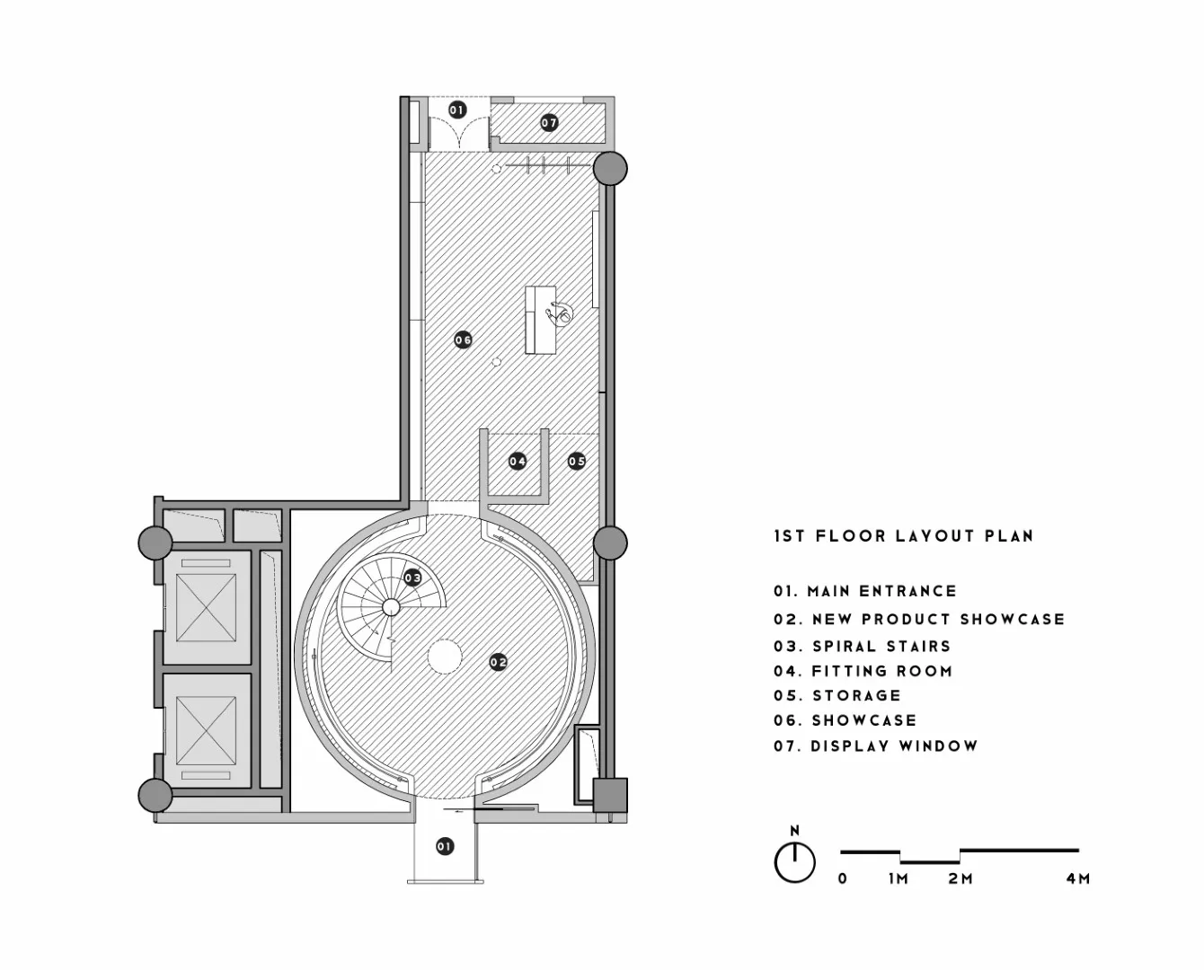 hug x UMA WANG - Nuevo concepto de tienda de joyería de ATMOSPHERE Architects