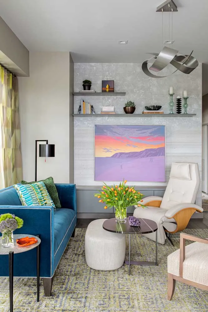 Modern Color Palette for Living Room