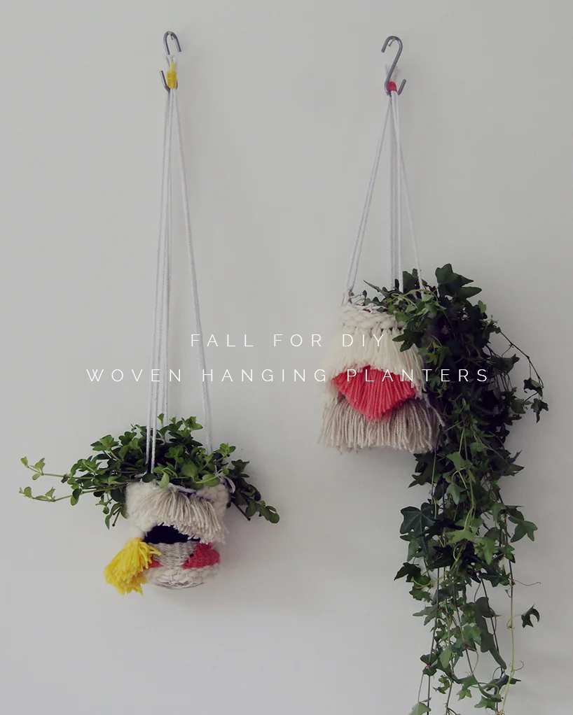 7. Crocheted Wall-mounted Planters