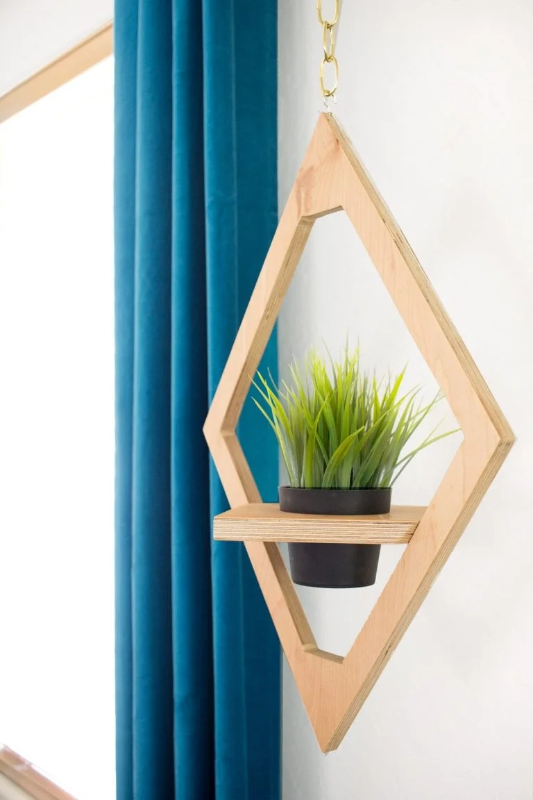 13. Modern WEST ELM Hanging Planter