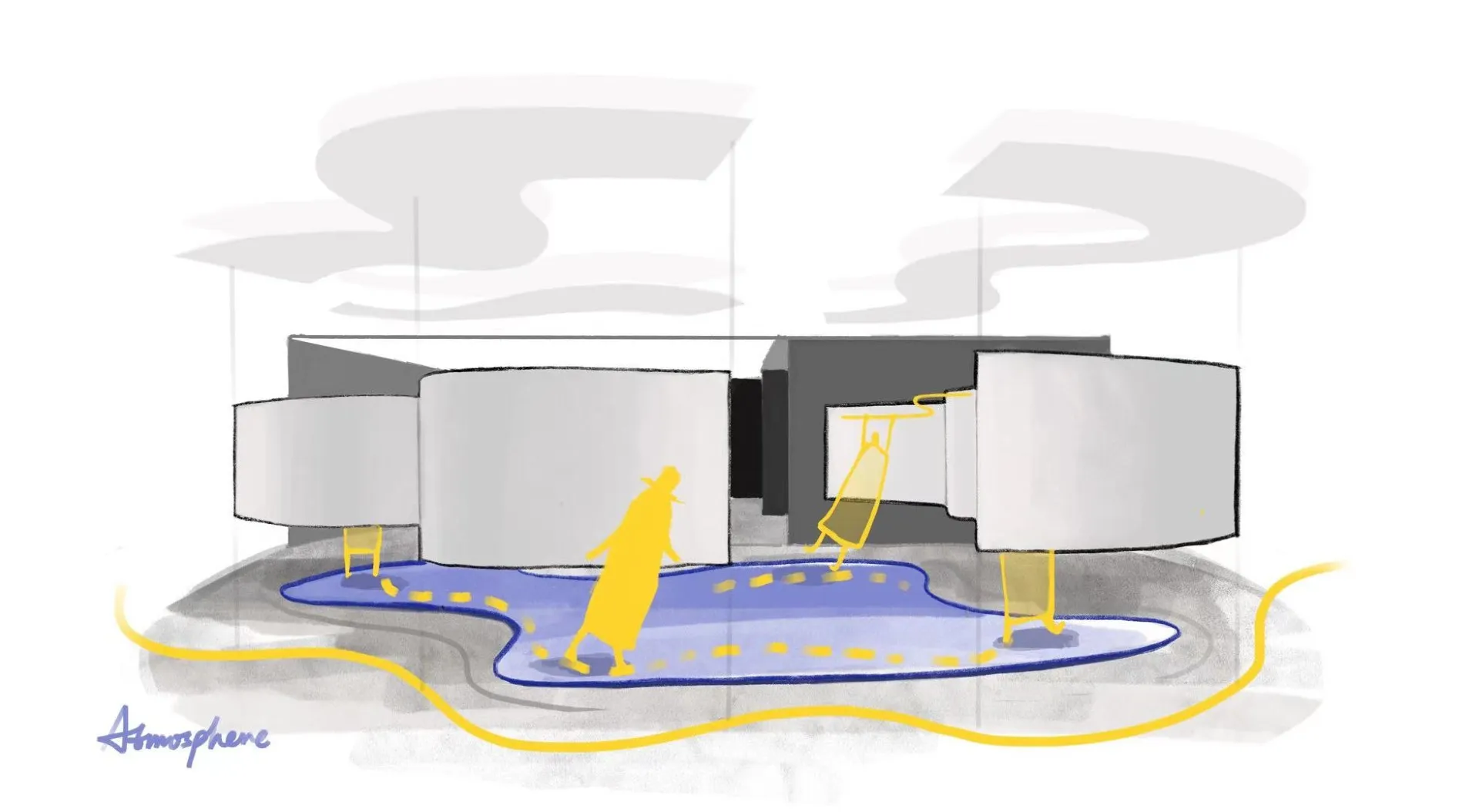 hug x UMA WANG - Nuevo concepto de tienda de joyería de ATMOSPHERE Architects