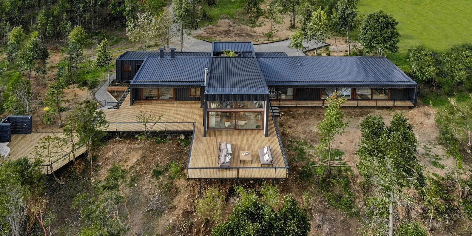 Casa Rinhue de Domo Habitare + Piffardi Aravena Architectos en Chile