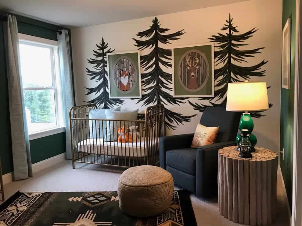 4. Сільський дизайн дитячої кімнати