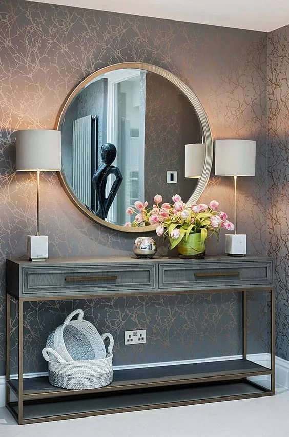 玄关鞋柜，为客厅增添时尚气息