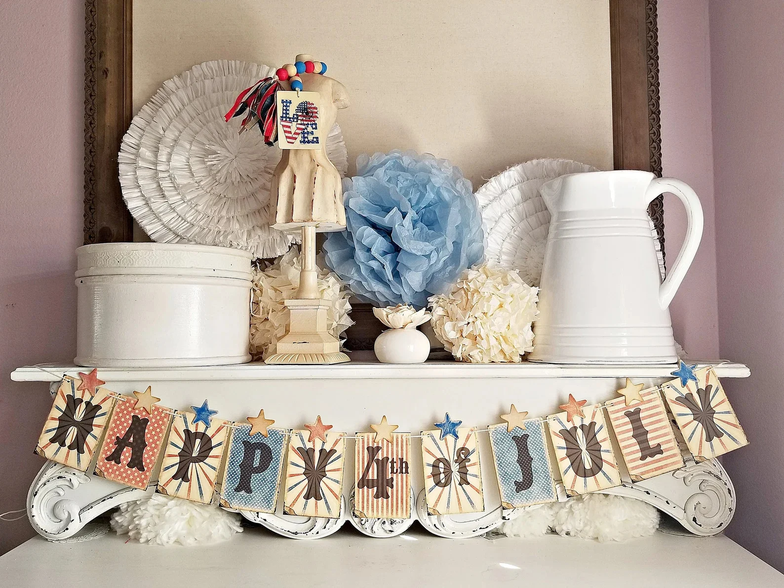 6. Banner with 'Happy Independence Day' Message