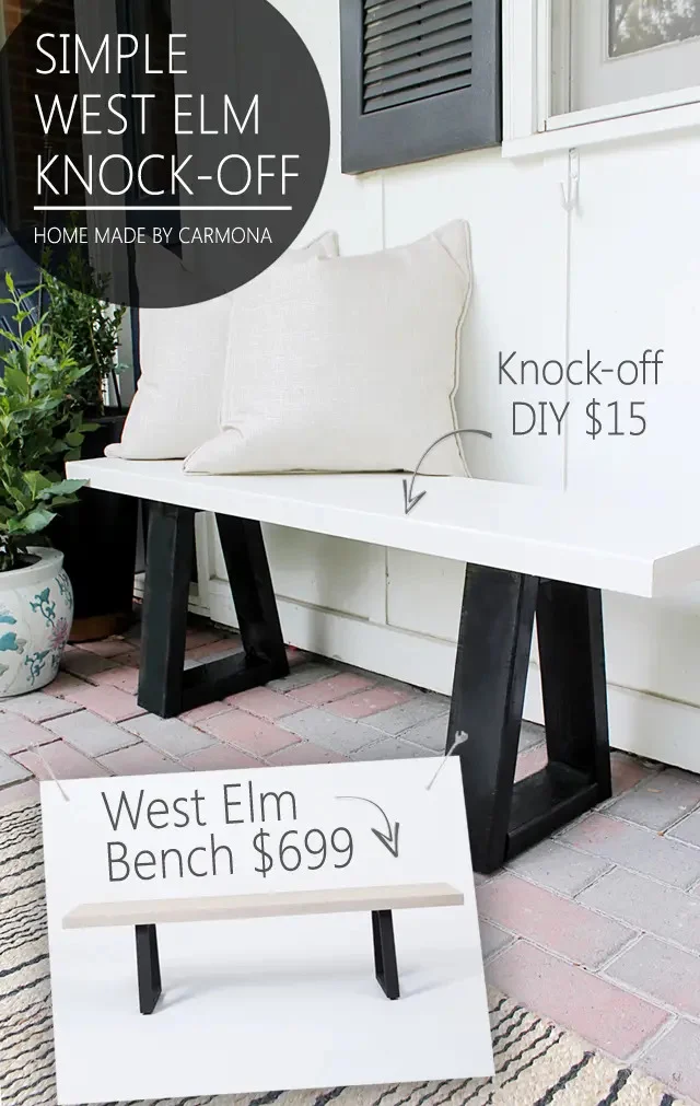 8. COPIA DE UN BANCO WEST ELM