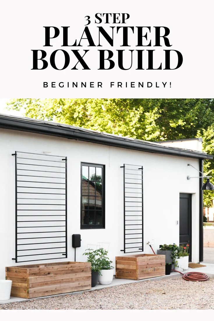 12. Maceta elevada DIY