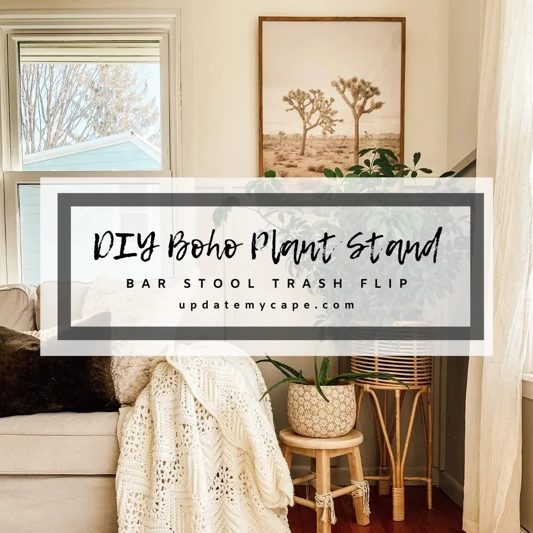 8. Soporte de plantas DIY en estilo boho