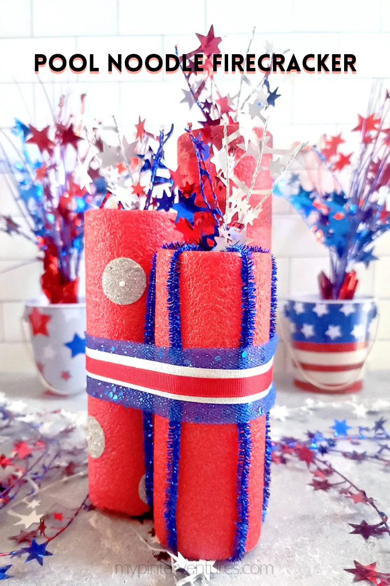 15. DIY гигантская игрушечная фейерверк из ныряльной трубы