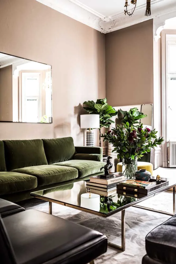 Modern Color Palette for Living Room