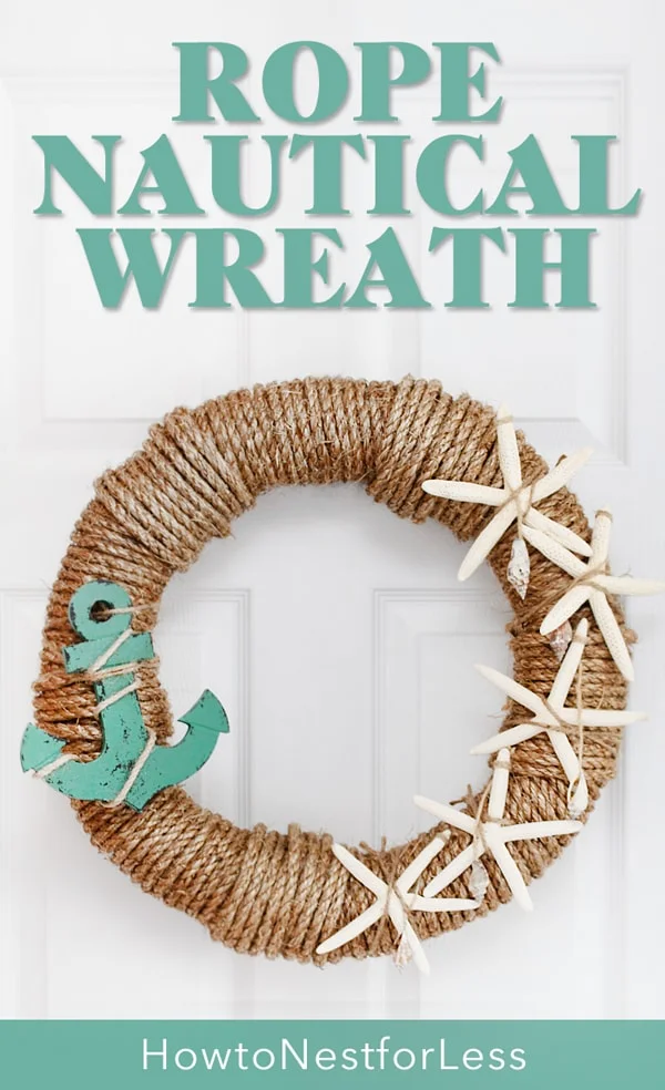 17. Rope and Marine Motif Wreath