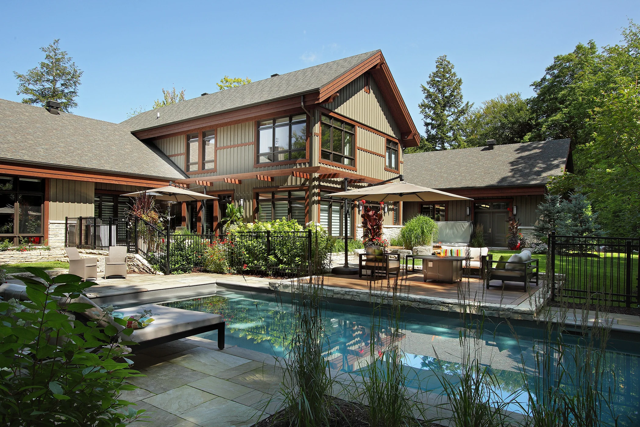 5. Rustikales Landschaftsdesign