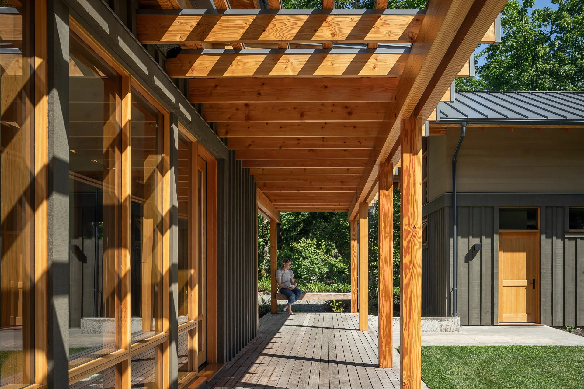 7. Rustikale Terrasse