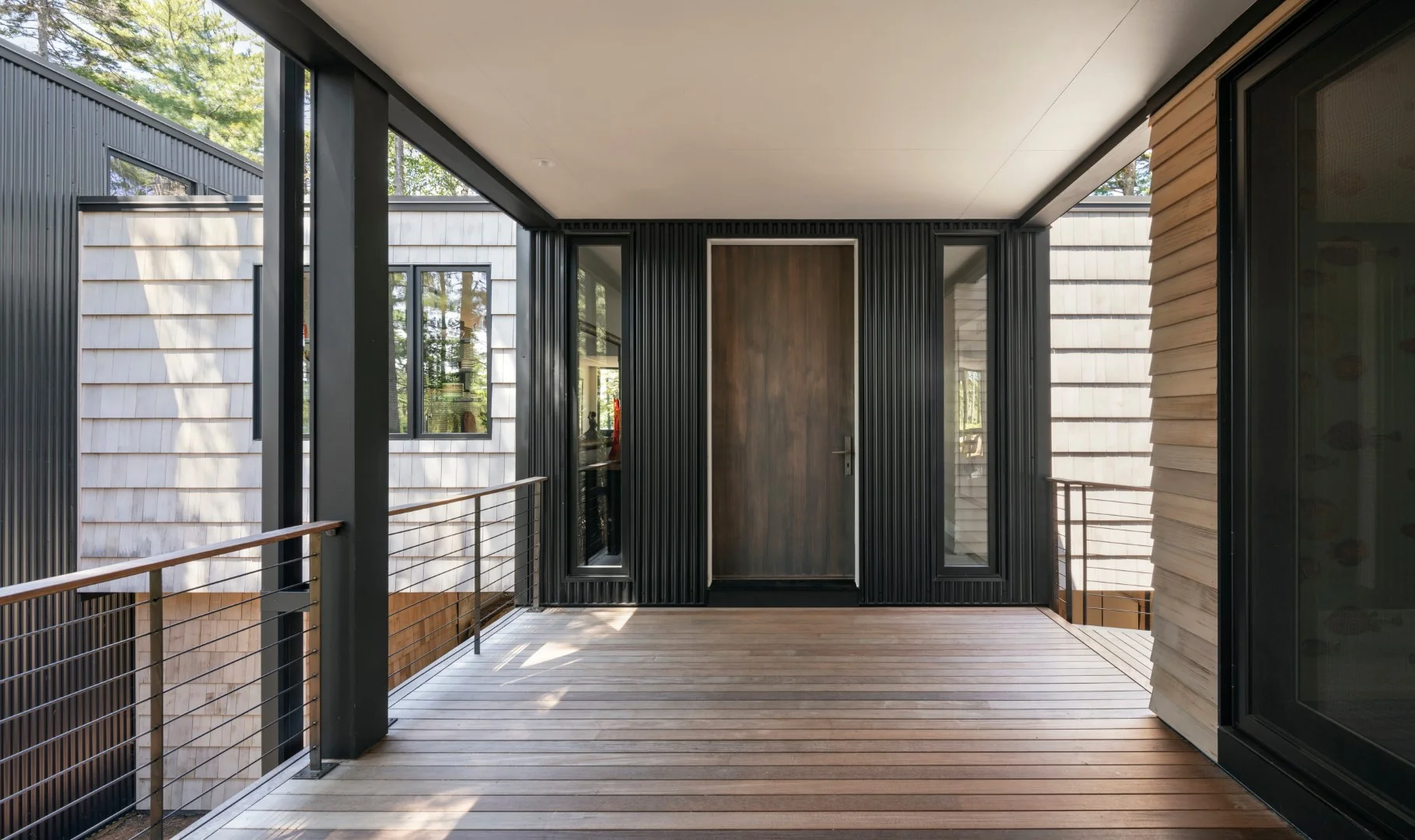 9. Casa junto a un lago en Maine