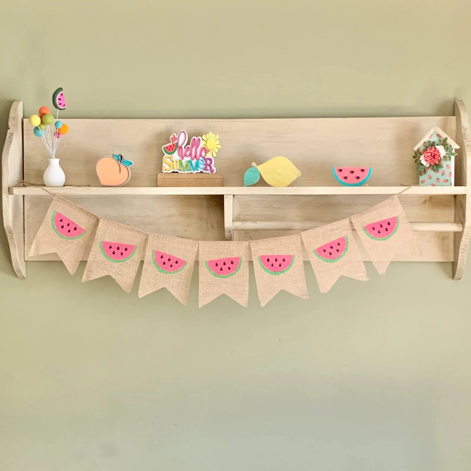 3. Bandera de lino veraniega