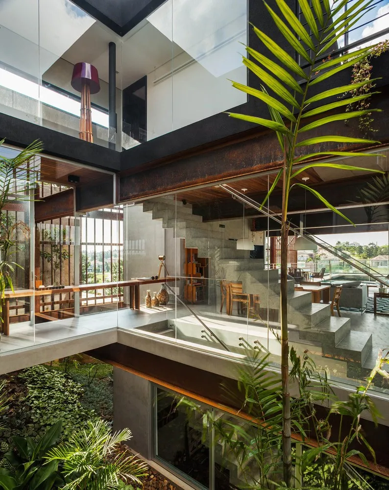 Casa Mirante de FGMF en Aldeia da Serra, Brasil Casa Mirante de FGMF en Aldeia da Serra, Brasil