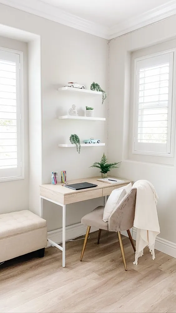 Simple Study Corner Inspiring Ideas