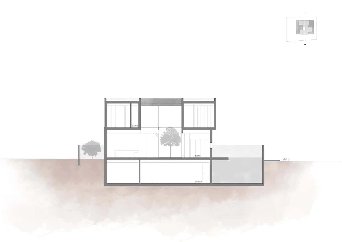 安东尼奥·阿尔塔里巴建筑事务所设计的拉坎达之家：西班牙雕塑式现代住宅