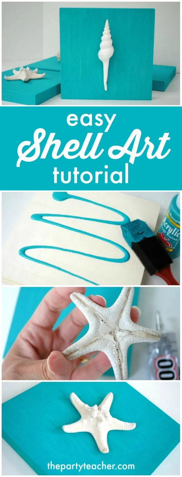 14. Light and Simple Shell Painting