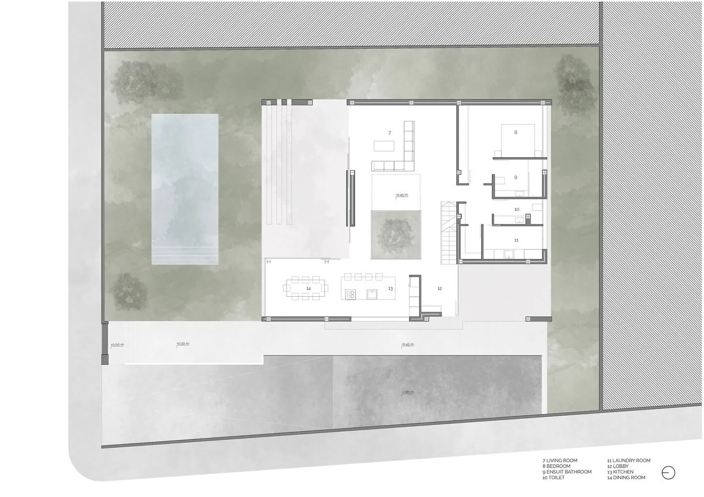 安东尼奥·阿尔塔里巴建筑事务所设计的拉坎达之家：西班牙雕塑式现代住宅