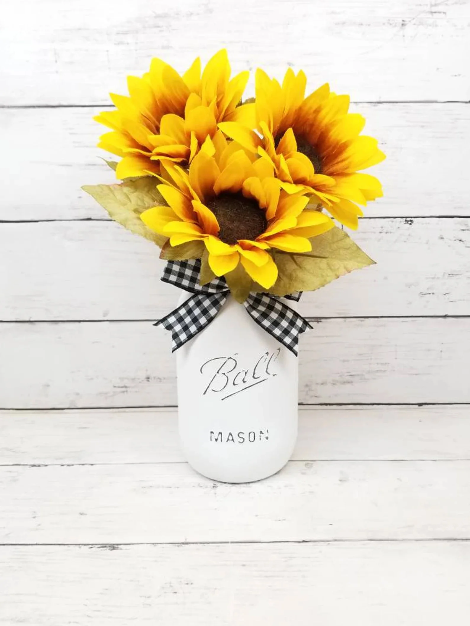 Подсонечник у мason-банці
