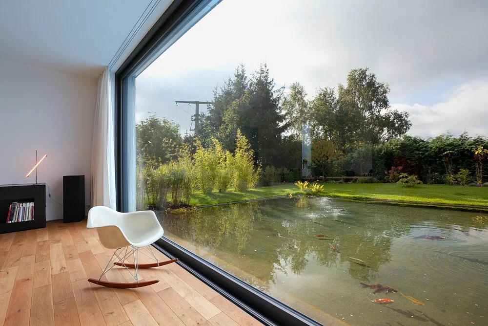 卢森堡戈布兰日两排房屋项目由Metaform Architects设计