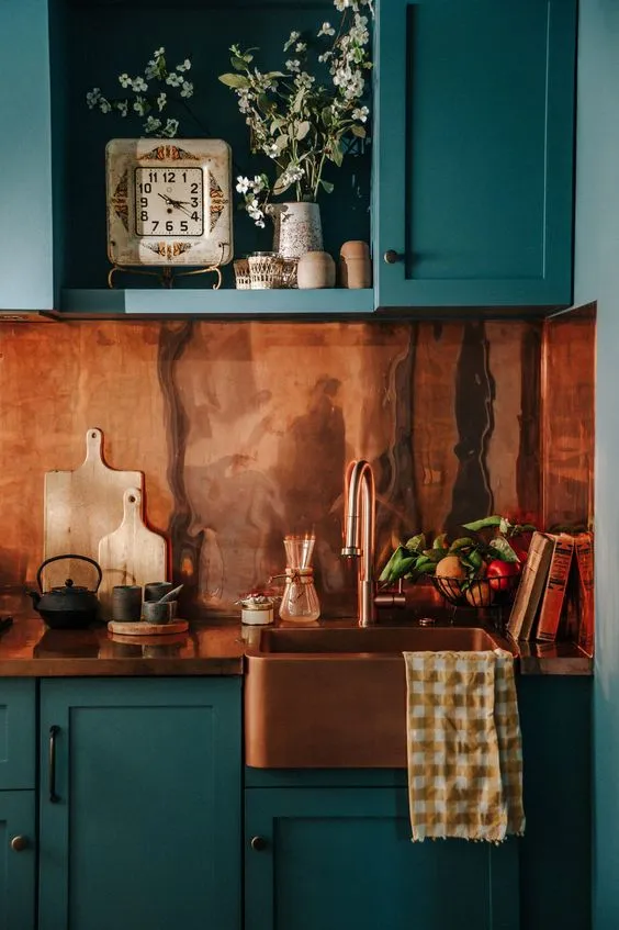 Inspiration for Blue Kitchen Cabinets