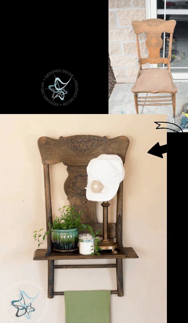 10. Estantería de un viejo sillón