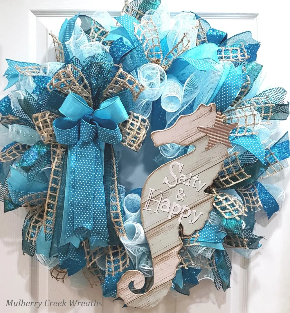 6. Sea Horse Wreath