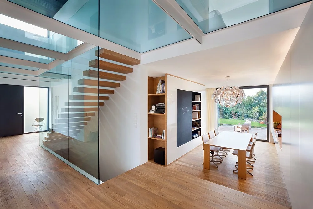 卢森堡戈布兰日两排房屋项目由Metaform Architects设计