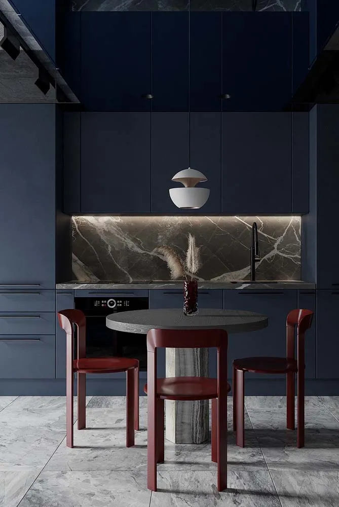 Inspiration for Blue Kitchen Cabinets