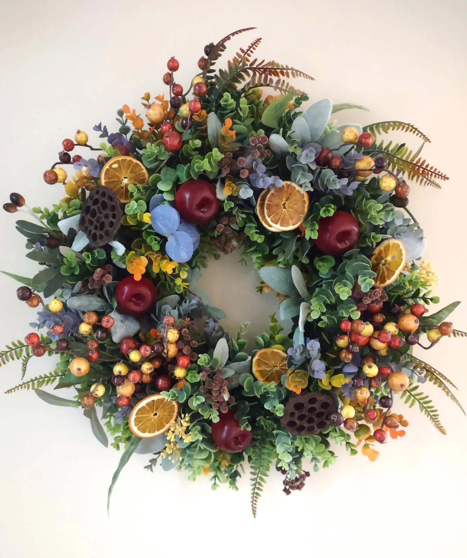 3. 威廉斯堡风格秋季花环