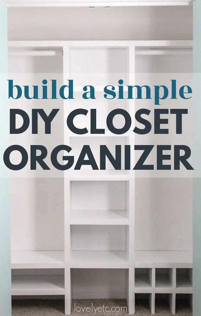 6. CREACIÓN DE UN ORGANIZADOR SIMPLE Y ACCESIBLE PARA ARMARIO DIY