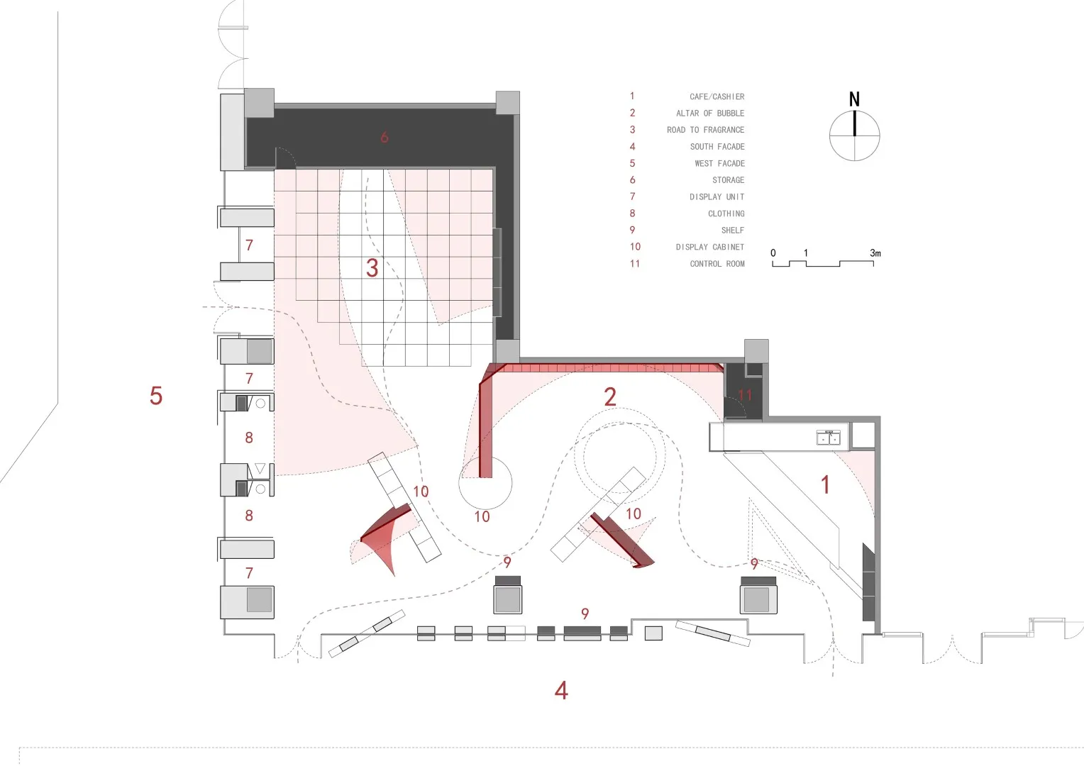 AIRMIX 生活方式概念店由 SpActrum 在西安设计