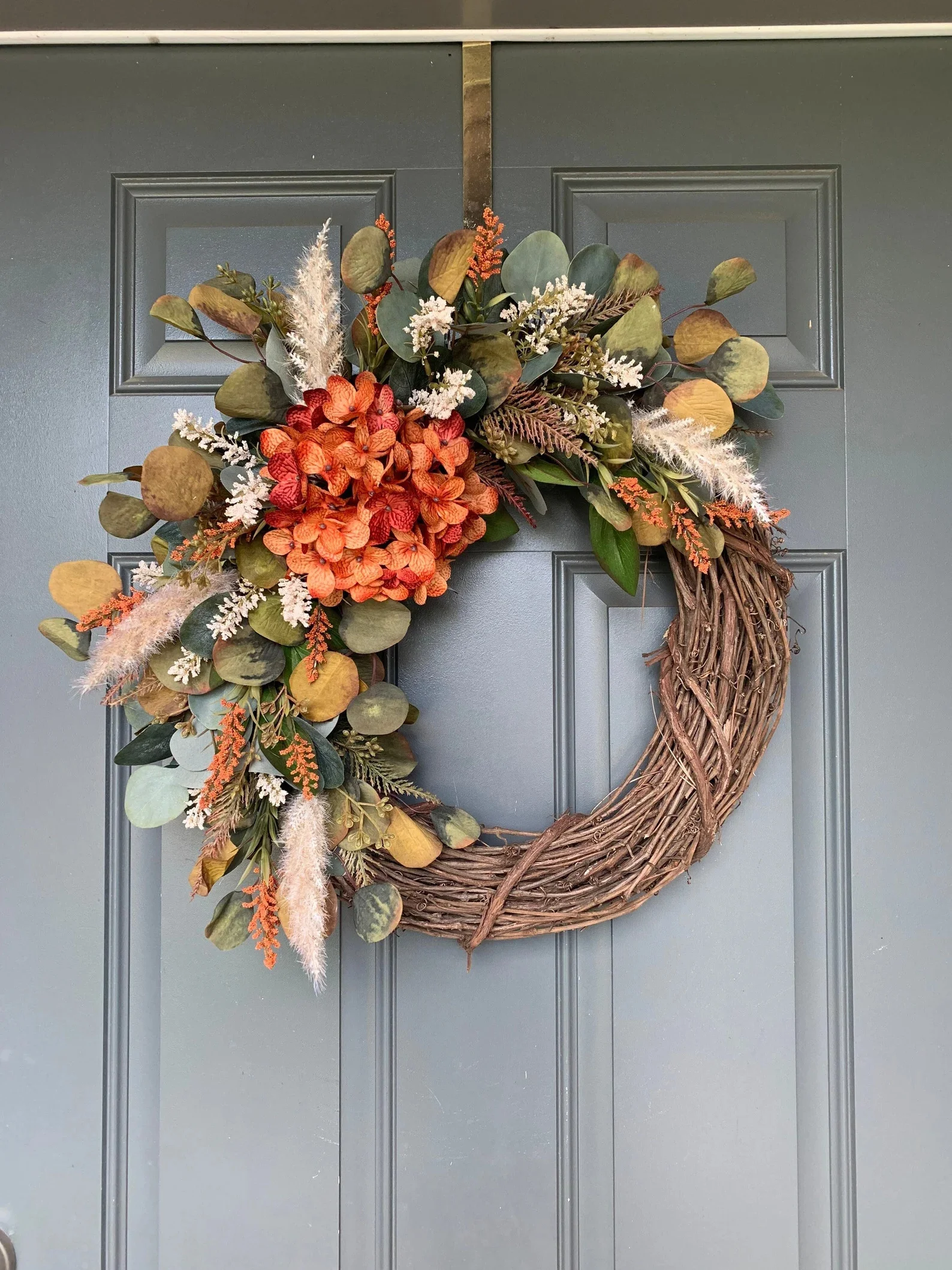 11. 自然风秋季花环