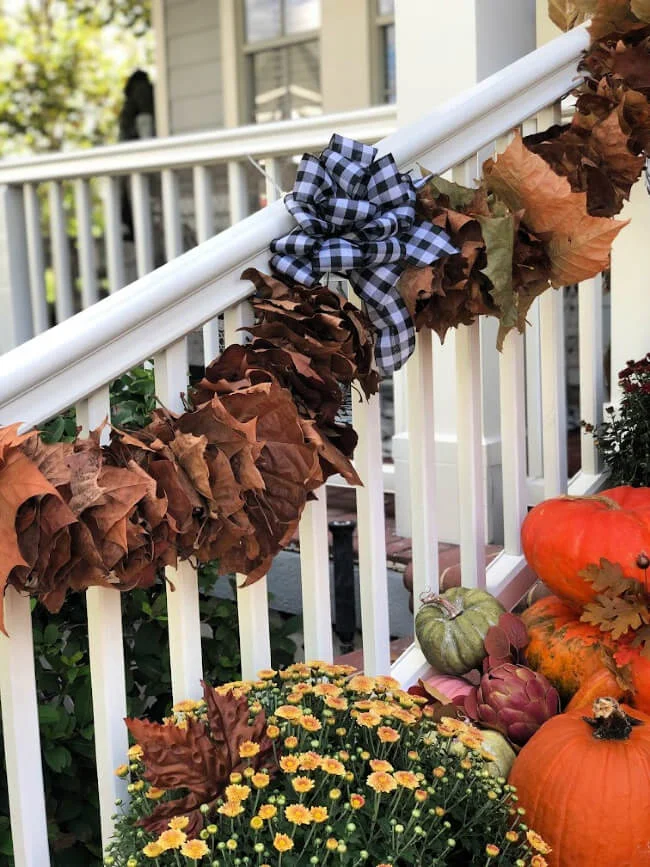 4. Autumn Leaf Garland