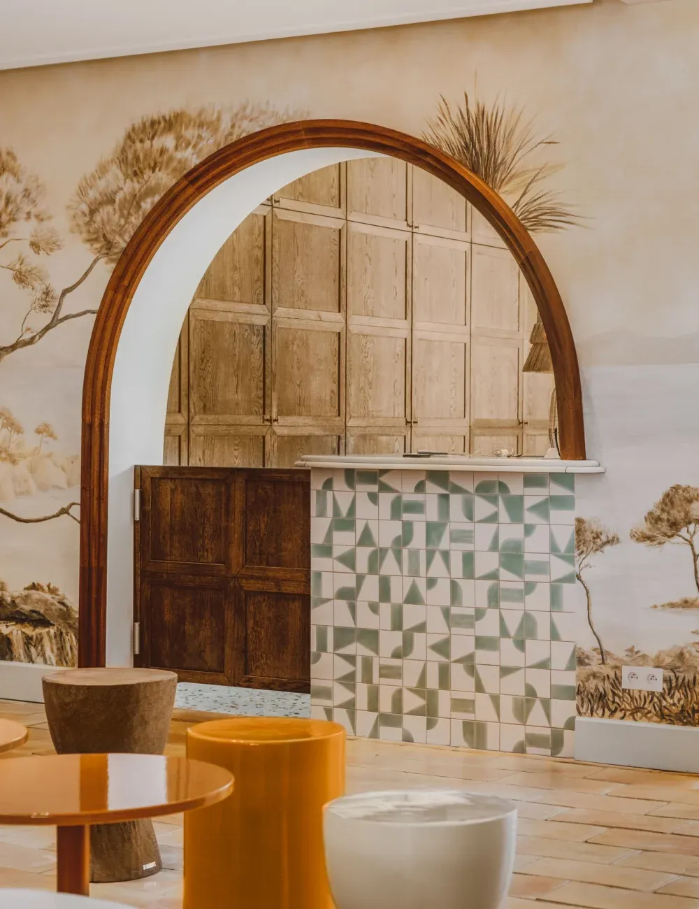 法国酒店全方位 frescoes 装饰