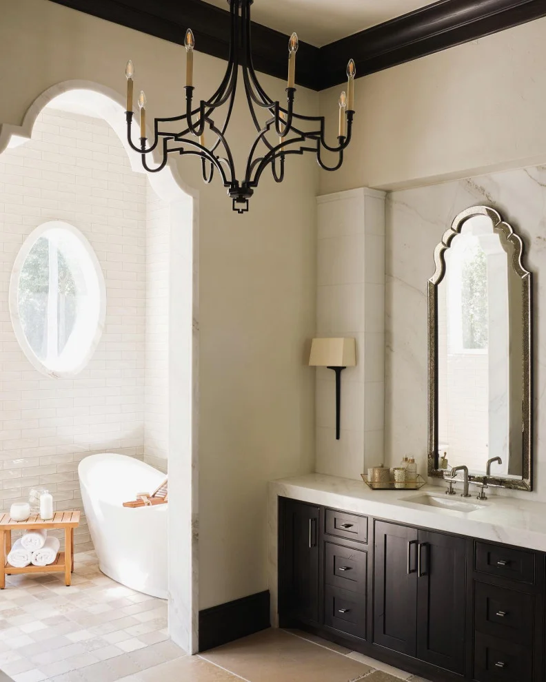 8. 东方主题浴室翻新