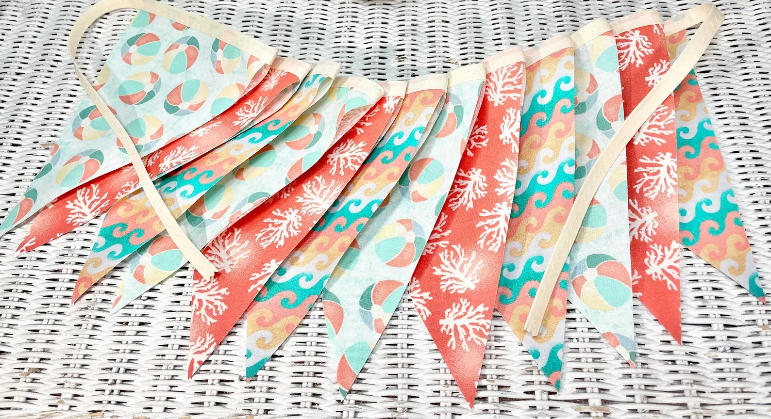 5. Pancarta de tela para playa