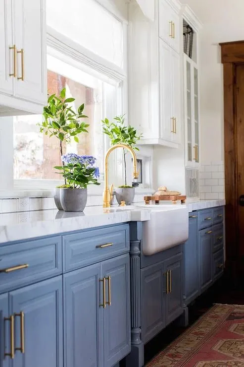 Inspiration for Blue Kitchen Cabinets