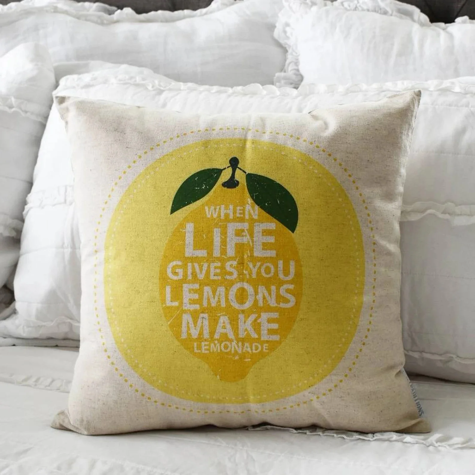 15. When life gives you lemons 抱枕