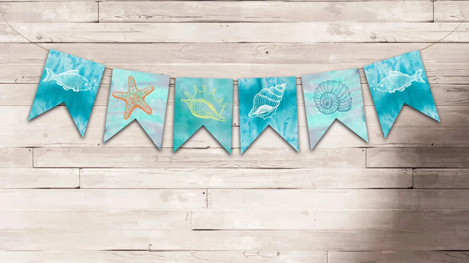 9. Pancarta del mundo submarino